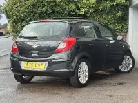 Used Vauxhall Corsa 100 HP (73 kW) 2012 Black Hatchback