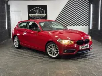 Used BMW 118 Sport Line 2016 Red Hatchback