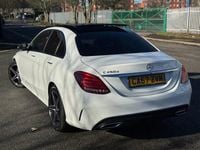 Used Mercedes C250 AMG line 204 HP (150 kW) 2017 White Sedan