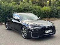 Used Audi A6 S-Line 204 HP (150 kW) 2022 Black Estate