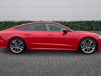 Used Audi A7 Black Edition 241 HP (177 kW) 2020 Red Sedan