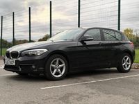 Used BMW 118 Impressive 2017 Black Hatchback
