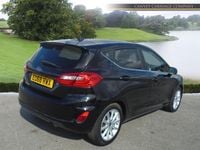 Used Ford Fiesta Titanium 100 HP (73 kW) 2018 Black Hatchback