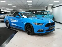 Used Ford Mustang GT Convertible 416 HP (305 kW) 2018 Blue Cabriolet
