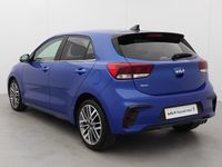 Used Kia Rio GT-Line S 101 HP (74 kW) 2023 Blue Hatchback