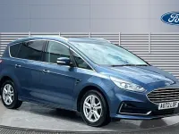 Used Ford S-MAX Titanium 150 HP (110 kW) 2021 Blue MPV
