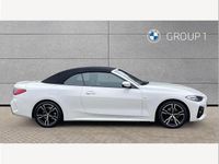 Used BMW 420 M Sport 184 HP (135 kW) 2021 White Cabriolet