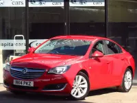 Używany Vauxhall Insignia SRi 163 KM (119 kW) 2014 Czerwony Sedan/Limuzyna
