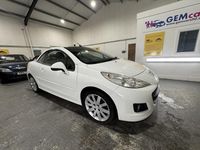 Used Peugeot 207 CC Allure 2012 White Cabriolet