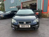 Used Seat Leon FR 150 HP (110 kW) 2018 Black Hatchback