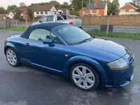 Used Audi TT 250 HP (183 kW) 2004 Blue Coupe
