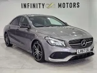 Used Mercedes CLA200 AMG line 2017 Grey Coupe