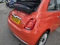 Used Fiat 500C Dolcevita 70 HP (51 kW) 2023 Red Cabriolet