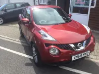 Used Nissan Juke S 115 HP (84 kW) 2016 Red SUV
