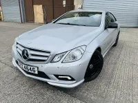 Used Mercedes E350 2010 Silver Coupe