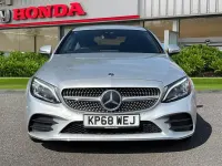 Used Mercedes C200 AMG line 2018 Silver Coupe