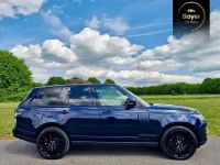 Gebraucht Land Rover Range Rover Vogue 275 PS (202 kW) 2019 Blau SUV