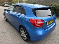 Used Mercedes A180 109 HP (80 kW) 2015 Blue Hatchback