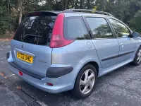 Used Peugeot 206 2003 Silver Estate