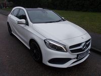 Used Mercedes A180 AMG Line Premium Plus 2016 White Hatchback