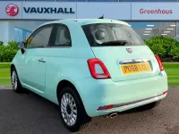 Used Fiat 500 Lounge 69 HP (50 kW) 2018 Green Hatchback
