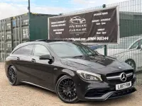 Used Mercedes CLA45 AMG 381 HP (280 kW) 2017 Black Coupe