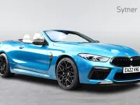 Used BMW M8 Competition Edition 616 HP (453 kW) 2022 Blue Cabriolet