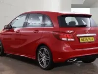 Used Mercedes B180 Executive 109 HP (80 kW) 2016 Red Hatchback