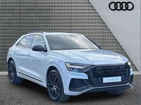 Used Audi Q8 Advanced 286 HP (210 kW) 2018 Glacier white metallic SUV