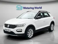 Used VW T-Roc SE 116 HP (85 kW) 2020 White SUV