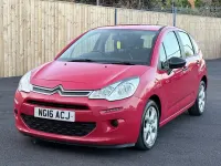 Used Citroën C3 PureTech 2016 Red Hatchback