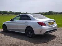 Usado Mercedes C250 AMG Line Premium Plus 2018 Prateado Sedan