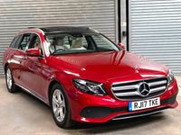 Begagnad Mercedes E220 Premium Plus 192 HK (141 kW) 2017 Röd Kombi