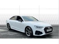 Used Audi A4 Black Edition 150 HP (110 kW) 2020 White Sedan