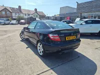 Used Mercedes C180 Sport Edition 143 HP (105 kW) 2007 Black Coupe
