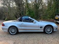 Used Mercedes SL55 AMG AMG 500 HP (367 kW) 2003 Silver Cabriolet