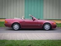 Used Mercedes SL500 320 HP (235 kW) 1992 Red Cabriolet