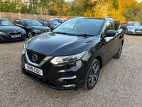 Used Nissan Qashqai N-Connecta 115 HP (84 kW) 2019 Black SUV