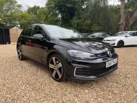 Used VW Golf VII GTE 204 HP (150 kW) 2017 Black Hatchback
