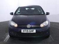 Used VW Golf Cabriolet SE 122 HP (89 kW) 2015 Blue Cabriolet