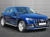 Used Audi Q5 Sport 299 HP (219 kW) 2022 Navarra blue SUV