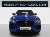 Used Jaguar F-Pace R-Sport 180 HP (132 kW) 2018 Blue SUV