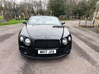 Used Bentley Continental GT Convertible Mulliner 2017 Black Cabriolet