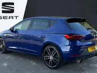 Used Seat Leon CUPRA 300 HP (220 kW) 2018 Blue Hatchback
