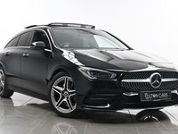Used Mercedes CLA220 Shooting Brake AMG line 2020 Black Estate