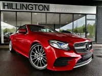 Używany Mercedes E350 AMG line 313 KM (230 kW) 2021 Czerwony Kabriolet