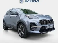 Usado Kia Sportage GT-Line 134 HP (98 kW) 2018 Prateado SUV