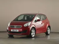 Used Kia Venga 125 HP (91 kW) 2011 Red Hatchback