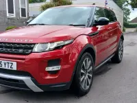 Used Land Rover Range Rover evoque Dynamic 2015 Red Estate