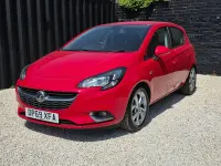 Used Vauxhall Corsa SRi 90 HP (66 kW) 2019 Red Hatchback